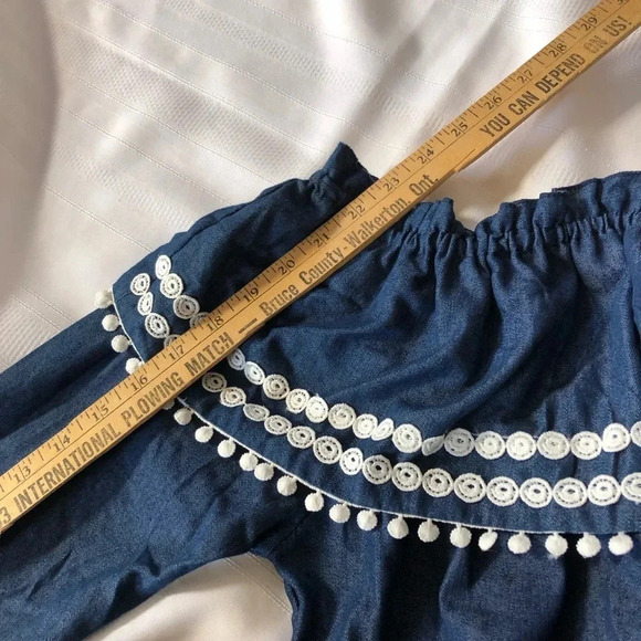 Full Length  Denim Dress - Picture 11 of 12